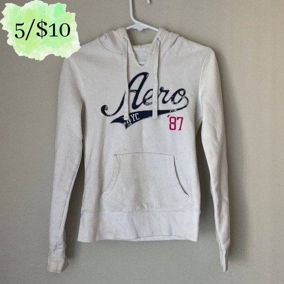 Aeropostale Tops - White Aeropostale Hoodie